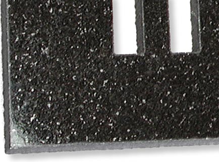 granite grille closeup