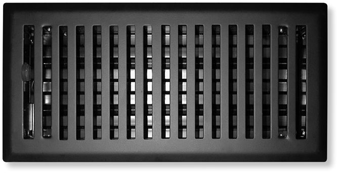 mission vent cover in black